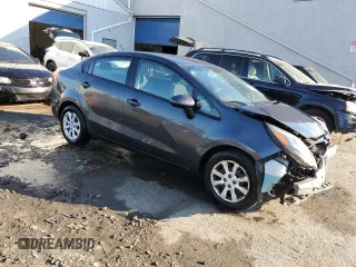 2015 Kia Rio EX with VIN KNADN4A3XF6456562, listed as a Copart auction lot 87403554 with 148,601 mi miles and Salvage Title. Bid and sale history available at carsss.com. Image 4.