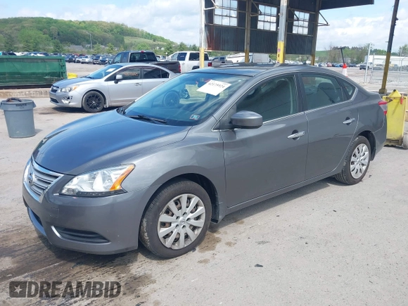 2015 Nissan Sentra SR with VIN 3N1AB7AP3FY267136, listed as a IAAI auction lot 42175924 with 82,632 mi miles and . Bid and sale history available at DreamBid. Image 2.