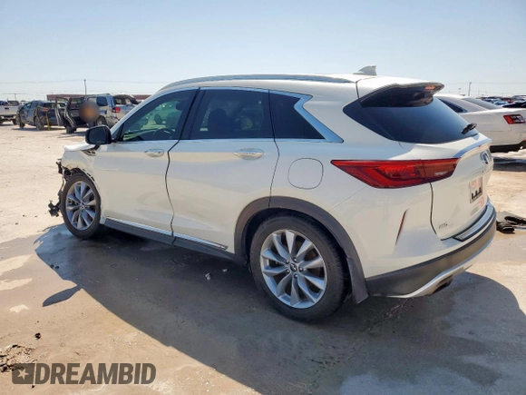 2019 Infiniti QX50 Luxe z VIN 3PCAJ5M32KF146620, wystawiony jako Copart lot #52207235 z przebiegiem 69 057 mil mil oraz Czysty tytuł • Clean title. Historia ofert i sprzedaży dostępna na DreamBid. Obrazek 2.