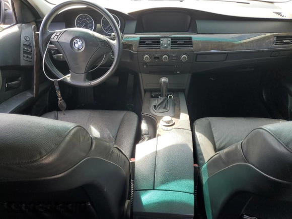 2004 BMW 5 Series 530i with VIN WBANA73534B810197, listed as a Copart auction lot 52813805 with 169,608 mi miles and Salvage Title. Bid and sale history available at DreamBid. Image 8.
