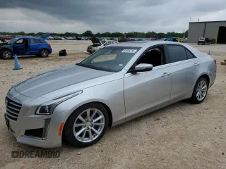 2017 Cadillac CTS RWD with VIN 1G6AP5SX0H0187343, listed as a Copart auction lot 54261215 with 45,812 mi miles and Salvage title. Bid and sale history available at DreamBid. Image 1.