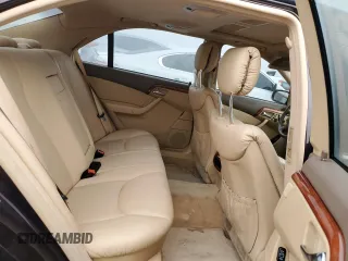 2001 Mercedes-Benz S-Class with VIN WDBNG70J81A138687, listed as a Copart auction lot 42194795 with 137,677 mi miles and Salvage Title. Bid and sale history available at carsss.com. Image 10.