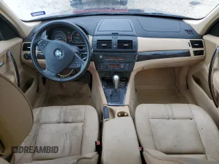 2008 BMW X3 3.0si with VIN WBXPC93438WJ16880, listed as a Copart auction lot 50837765 with 108,825 mi miles and Clean Title. Bid and sale history available at carsss.com. Image 8.