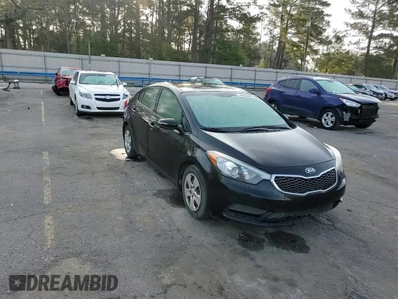 2015 Kia Forte LX with VIN KNAFX4A66F5415574, listed as a Copart auction lot 48356205 with 130,505 mi miles and Salvage Title. Bid and sale history available at carsss.com. Image 13.
