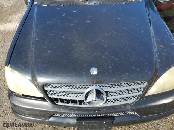 2001 Mercedes-Benz M-Class with VIN 4JGAB72EX1A277472, listed as a Copart auction lot 86857214 with 0 mi miles and Salvage Title. Bid and sale history available at carsss.com. Image 12.