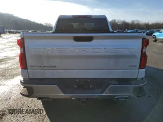 2023 Chevrolet Silverado 1500 LTZ with VIN 3GCUDGE83PG349351, listed as a Copart auction lot 84905394 with 25,034 mi miles and Salvage Title. Bid and sale history available at carsss.com. Image 6.