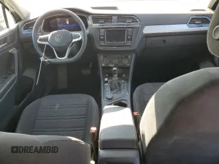 2023 Volkswagen Tiguan S with VIN 3VVFB7AX8PM072064, listed as a Copart auction lot 87967065 with 16,812 mi miles and Salvage title. Bid and sale history available at DreamBid. Image 8.