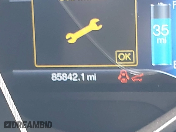 2013 Ford Focus Electric with VIN 1FADP3R4XDL234712, listed as a IAAI auction lot 42115400 with 84,842 mi miles and . Bid and sale history available at DreamBid. Image 7.