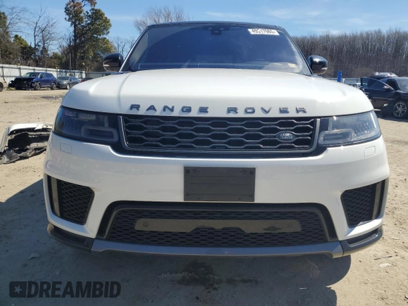 2021 Land Rover Range Rover Sport HSE Silver Edition with VIN SALWR2SUXMA771179, listed as a Copart auction lot 49617065 with 65,565 mi miles and Salvage title. Bid and sale history available at DreamBid. Image 5.