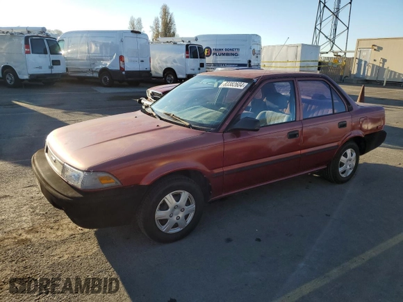 1989 Toyota Corolla with VIN JT2AE92E4K0112945, listed as a Copart auction lot 83382604 with 209,462 mi miles and Salvage title. Bid and sale history available at DreamBid. Image 1.