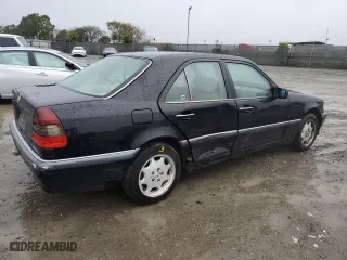 1998 Mercedes-Benz C-Class with VIN WDBHA29G9WA594553, listed as a Copart auction lot 48924285 with 108,929 mi miles and Salvage Title. Bid and sale history available at carsss.com. Image 3.