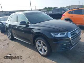 2019 Audi Q5 Premium Plus z VIN WA1BNAFY2K2087222, wystawiony jako IAAI lot #42384275 z przebiegiem 125 563 mil mil oraz . Historia ofert i sprzedaży dostępna na DreamBid. Obrazek 1.