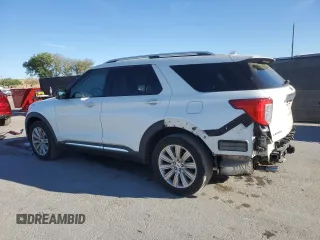 2020 Ford Explorer Limited with VIN 1FMSK8FH4LGA10441, listed as a Copart auction lot 48137415 with 76,246 mi miles and Non Repairable. Bid and sale history available at carsss.com. Image 2.
