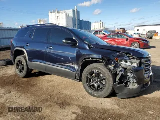 2021 GMC Acadia AT4 with VIN 1GKKNLLS7MZ159564, listed as a Copart auction lot 81528304 with 90,636 mi miles and Salvage Title. Bid and sale history available at carsss.com. Image 4.