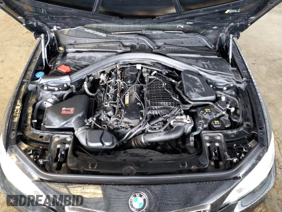 2021 BMW 2 Series M240i xDrive with VIN WBA2J7C03M7H75738, listed as a Copart auction lot 87224694 with 34,875 mi miles and Salvage Title. Bid and sale history available at carsss.com. Image 11.