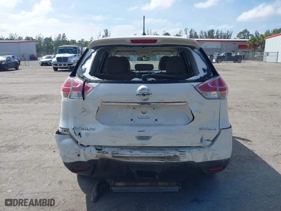 2016 Nissan Rogue S with VIN KNMAT2MV7GP618804, listed as a IAAI auction lot 41634599 with 123,859 mi miles. Bid and sale history available at carsss.com. Image 16.