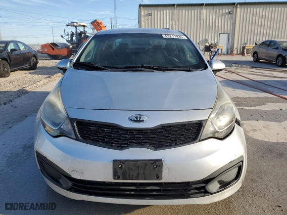 2014 Kia Rio LX with VIN KNADM4A31E6413732, listed as a Copart auction lot 49217935 with 147,144 mi miles and Salvage Title. Bid and sale history available at carsss.com. Image 5.
