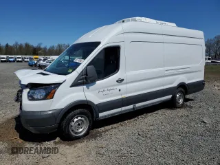 2018 Ford Transit z VIN 1FTBW3XMXJKB40404, wystawiony jako Copart lot #50774585 z przebiegiem Nie podano mil oraz Szkoda całkowita • Salvage title. Historia ofert i sprzedaży dostępna na DreamBid. Obrazek 1.