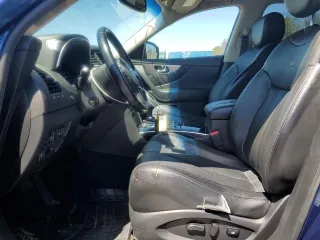 2014 Infiniti QX70 with VIN JN8CS1MW1EM410600, listed as a Copart auction lot 54410295 with 116,985 mi miles and Salvage Title. Bid and sale history available at carsss.com. Image 7.
