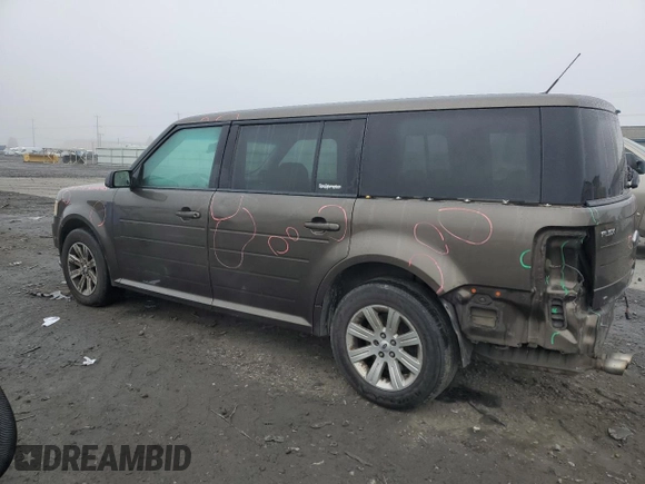 2011 Ford Flex SE with VIN 2FMGK5BCXBBD30481, listed as a Copart auction lot 88502015 with 253,133 mi miles and Salvage Title. Bid and sale history available at carsss.com. Image 2.