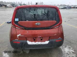 2020 Kia Soul S with VIN KNDJ23AU2L7102171, listed as a Copart auction lot 45152505 with 39,090 mi miles and Salvage Title. Bid and sale history available at carsss.com. Image 6.