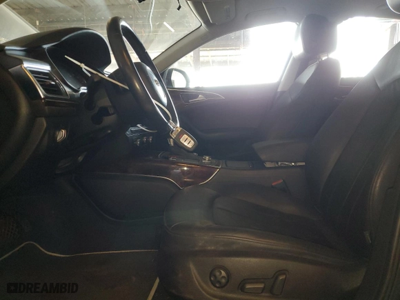 2015 Audi A6 3.0T Premium Plus with VIN WAUFGAFC6FN028732, listed as a Copart auction lot 48512135 with 96,632 mi miles and Salvage Title. Bid and sale history available at carsss.com. Image 7.