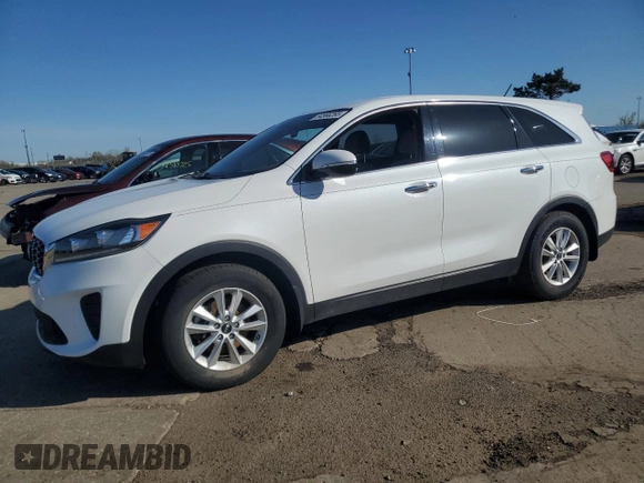 2019 Kia Sorento LX V6 with VIN 5XYPG4A54KG492296, listed as a Copart auction lot 54566265 with 29,359 mi miles and Clean Title. Bid and sale history available at carsss.com. Image 1.