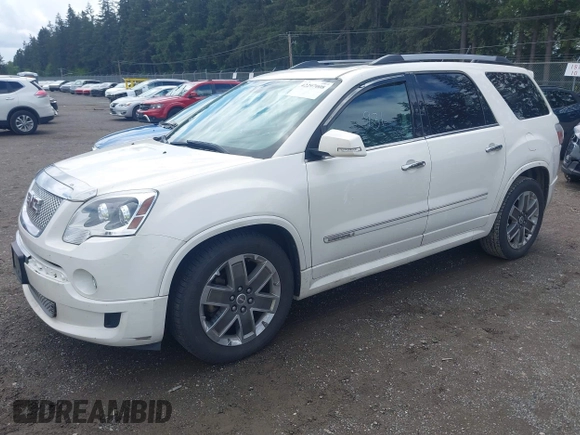 2011 GMC Acadia Denali z VIN 1GKKRTED7BJ367460, wystawiony jako IAAI lot #42297008 z przebiegiem 198 096 mil mil oraz . Historia ofert i sprzedaży dostępna na DreamBid. Obrazek 2.