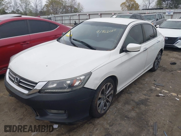 2014 Honda Accord Sport with VIN 1HGCR2F56EA191623, listed as a IAAI auction lot 41922015 with 173,927 mi miles and . Bid and sale history available at carsss.com. Image 17.