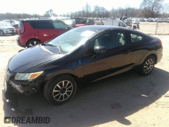 2013 Honda Civic Cpe LX with VIN 2HGFG3B51DH520775, listed as a IAAI auction lot 41853604 with 219,336 mi miles. Bid and sale history available at carsss.com. Image 17.