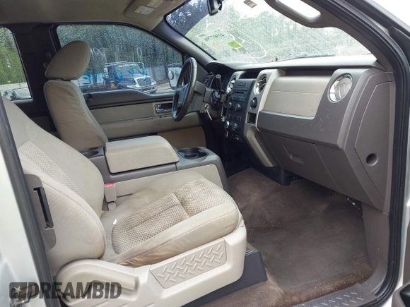 2009 Ford F-150 STX with VIN 1FTRX12859FA89537, listed as a IAAI auction lot 41907796 with 381,603 mi miles. Bid and sale history available at carsss.com. Image 5.