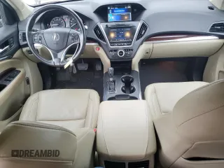 2015 Acura MDX with VIN 5FRYD4H29FB015576, listed as a Copart auction lot 63522315 with 66,884 mi miles and Salvage title. Bid and sale history available at DreamBid. Image 8.