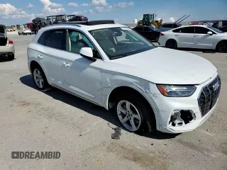 2021 Audi Q5 Premium with VIN WA1AAAFY9M2021339, listed as a Copart auction lot 73805684 with Not provided miles and Salvage title. Bid and sale history available at DreamBid. Image 12.