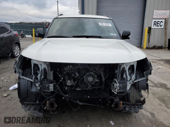 2022 Nissan Armada SL with VIN JN8AY2BB6N9810750, listed as a Copart auction lot 85612934 with 57,297 mi miles and Salvage Title. Bid and sale history available at carsss.com. Image 5.