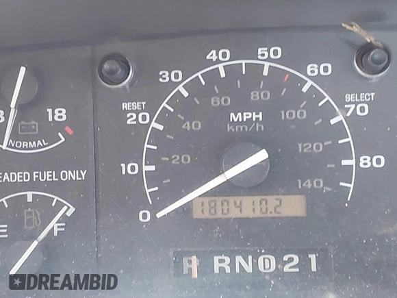 1994 Ford F-150 with VIN 1FTEX14H3RKB39712, listed as a IAAI auction lot 41581206 with 180,410 mi miles. Bid and sale history available at carsss.com. Image 6.