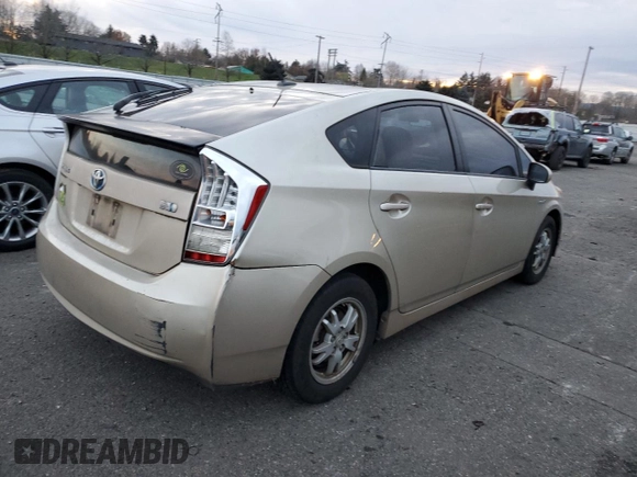 2010 Toyota Prius II with VIN JTDKN3DU9A0041513, listed as a Copart auction lot 84007074 with 202,182 mi miles and Clean Title. Bid and sale history available at carsss.com. Image 3.