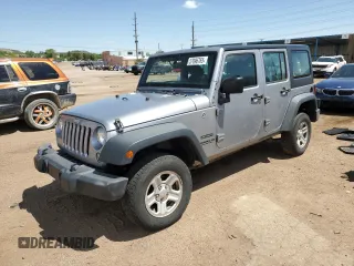 2016 Jeep Wrangler Unlimited Freedom с VIN 1C4BJWDG7GL117972, выставлен на аукционе Copart как лот 57996765 с пробегом 56 713 миль миль и Списание • Salvage title. История ставок и продаж доступна на DreamBid. Изображение 1.
