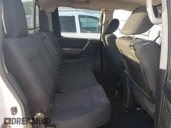2012 Nissan Titan SV with VIN 1N6AA0EC1CN326088, listed as a Copart auction lot 42799335 with 163,218 mi miles and Salvage Title. Bid and sale history available at carsss.com. Image 11.