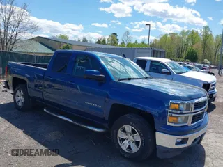 2015 Chevrolet Silverado 1500 LT with VIN 1GCVKREH6FZ190362, listed as a IAAI auction lot 42041726 with 130,723 mi miles. Bid and sale history available at carsss.com. Image 1.