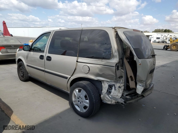 2007 Chevrolet Uplander LS with VIN 1GNDU23W27D194011, listed as a Copart auction lot 71814334 with NaN miles and Salvage Title. Bid and sale history available at carsss.com. Image 2.