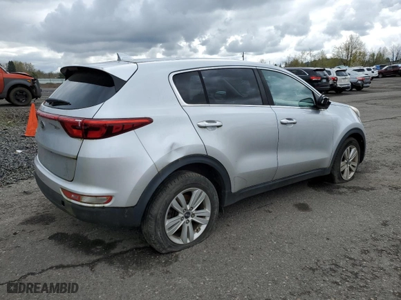 2017 Kia Sportage LX with VIN KNDPM3AC0H7233344, listed as a Copart auction lot 51750905 with 119,261 mi miles and Salvage Title. Bid and sale history available at carsss.com. Image 3.