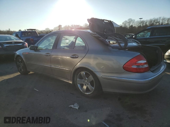 2003 Mercedes-Benz E-Class 5.0L with VIN WDBUF70J53A173768, listed as a Copart auction lot 87950675 with 0 mi miles and Salvage Title. Bid and sale history available at carsss.com. Image 2.