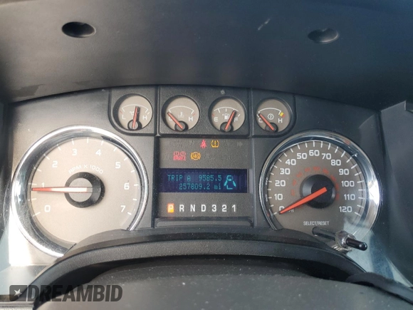 2010 Ford F-150 XL z VIN 1FTFX1CV5AFD02014, wystawiony jako Copart lot #58391325 z przebiegiem 257 809 mil mil oraz Szkoda całkowita • Salvage title. Historia ofert i sprzedaży dostępna na DreamBid. Obrazek 9.