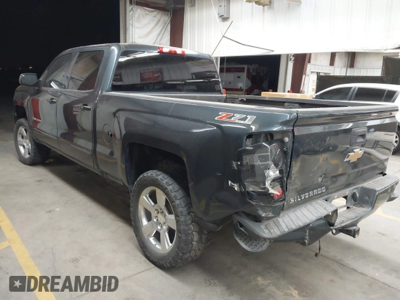 2017 Chevrolet Silverado 1500 LT with VIN 1GCUKREC4HF179560, listed as a IAAI auction lot 41460202 with 136,675 mi miles and . Bid and sale history available at DreamBid. Image 3.