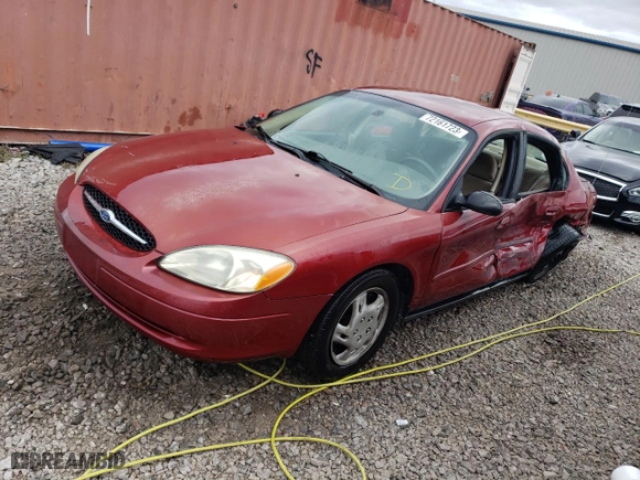 2002 Ford Taurus LX with VIN 1FAFP52U82A270129, listed as a Copart auction lot 69884974 with 79,590 mi miles and Salvage Title. Bid and sale history available at carsss.com. Image 1.