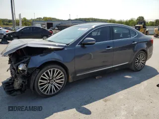 2015 Kia Cadenza Premium with VIN KNALN4D72F5174254, listed as a Copart auction lot 72130824 with 103,220 mi miles and Salvage Title. Bid and sale history available at carsss.com. Image 1.