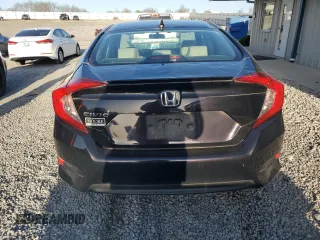 2016 Honda Civic Sedan EX-L with VIN 19XFC1F75GE027868, listed as a Copart auction lot 51684595 with 54,784 mi miles and Salvage Title. Bid and sale history available at carsss.com. Image 6.