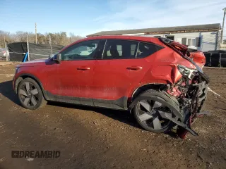 2023 Volvo C40 Recharge Pure Electric Ultimate with VIN YV4ED3GM8P2039130, listed as a Copart auction lot 42771135 with 20,768 mi miles and Salvage Title. Bid and sale history available at carsss.com. Image 2.