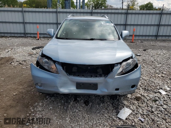 2012 Lexus RX 350 with VIN 2T2BK1BA8CC151897, listed as a Copart auction lot 56841405 with 126,836 mi miles and Salvage title. Bid and sale history available at DreamBid. Image 5.