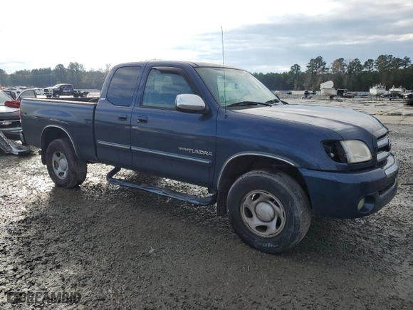 2003 Toyota Tundra SR5 with VIN 5TBBN44183S420281, listed as a Copart auction lot 84076214 with 187,734 mi miles and Salvage Title. Bid and sale history available at carsss.com. Image 4.